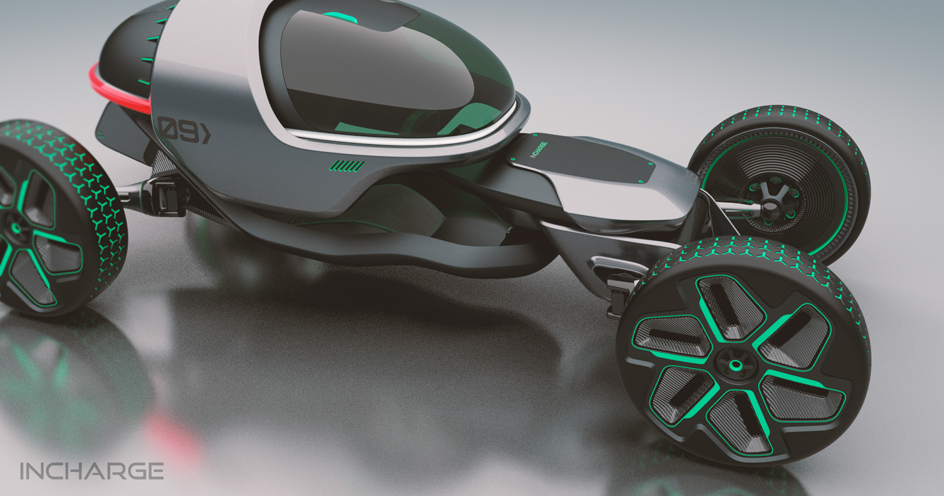 Automatic design，3D modeling，INCHARGE 09，