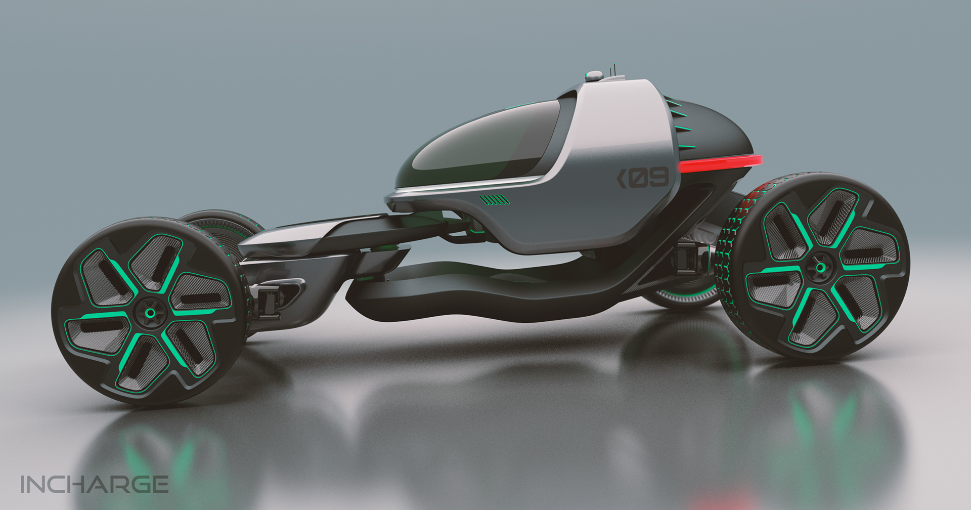 Automatic design，3D modeling，INCHARGE 09，