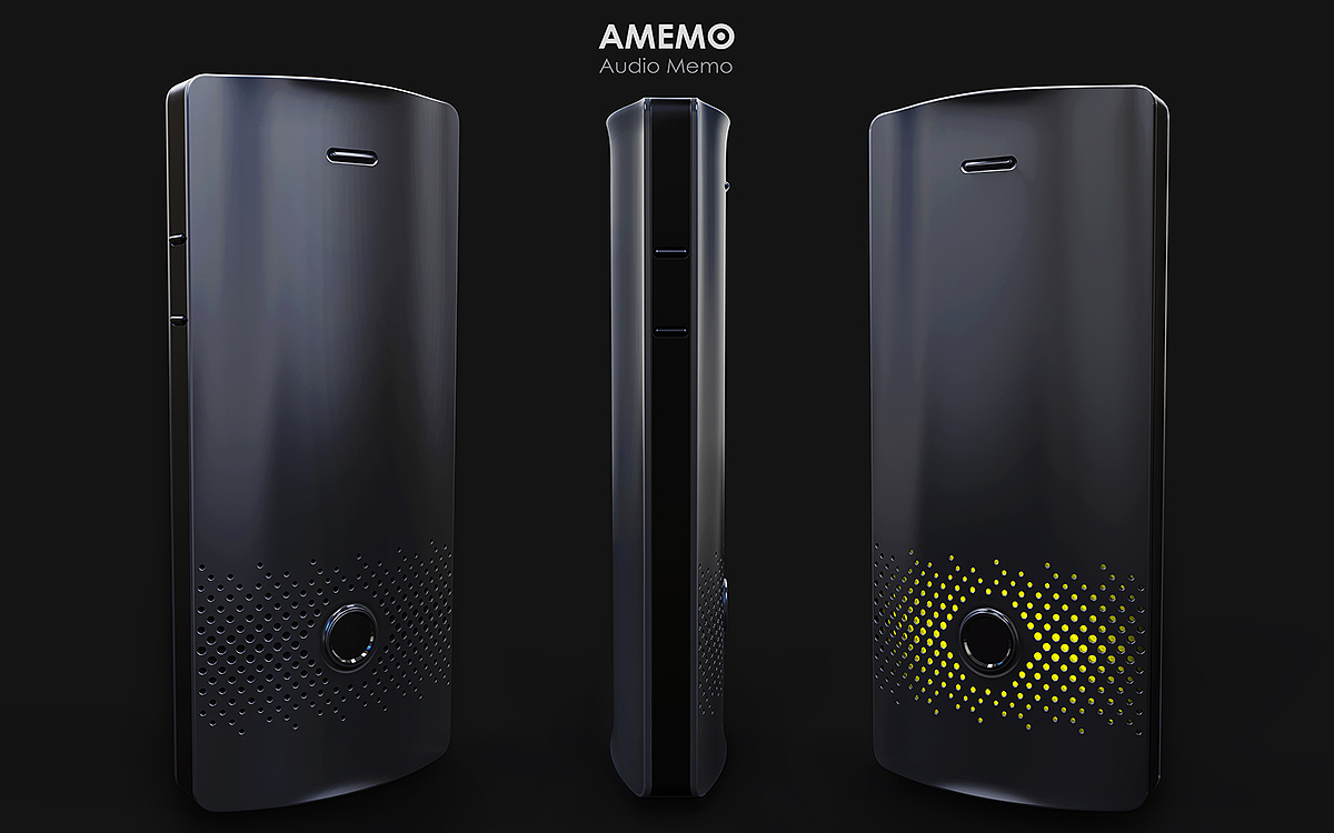 Audio Memo，AMEMO，black，Audio memo，