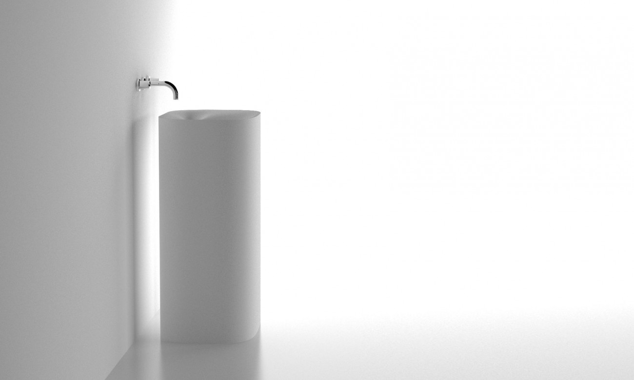 Shiro Studio，Simplicity，white，water tank，Shower Room，Nivis，