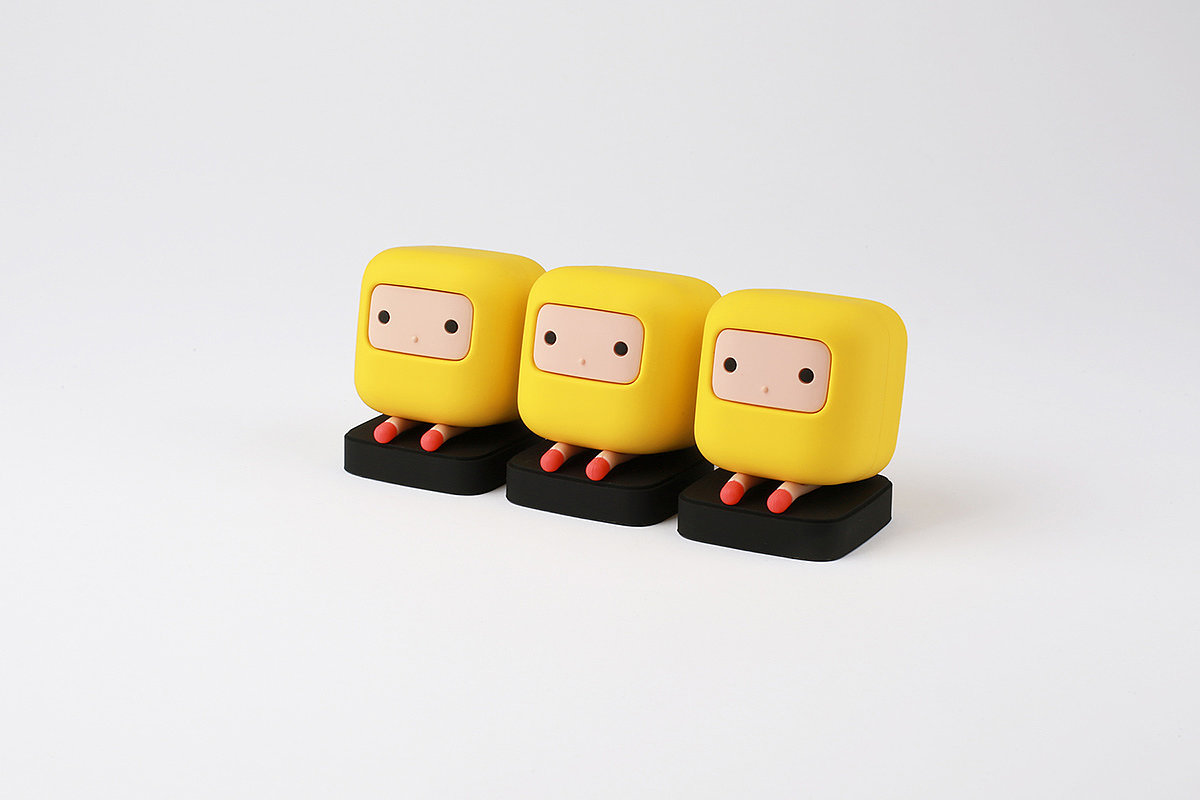 45Cube Figure，Yellow，Toys，pvc，ornaments，Cubing，