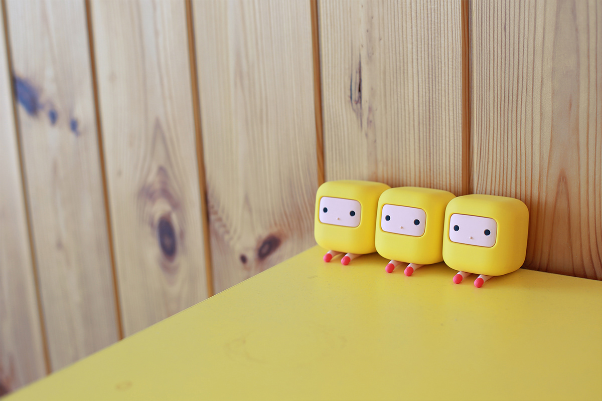 45Cube Figure，Yellow，Toys，pvc，ornaments，Cubing，