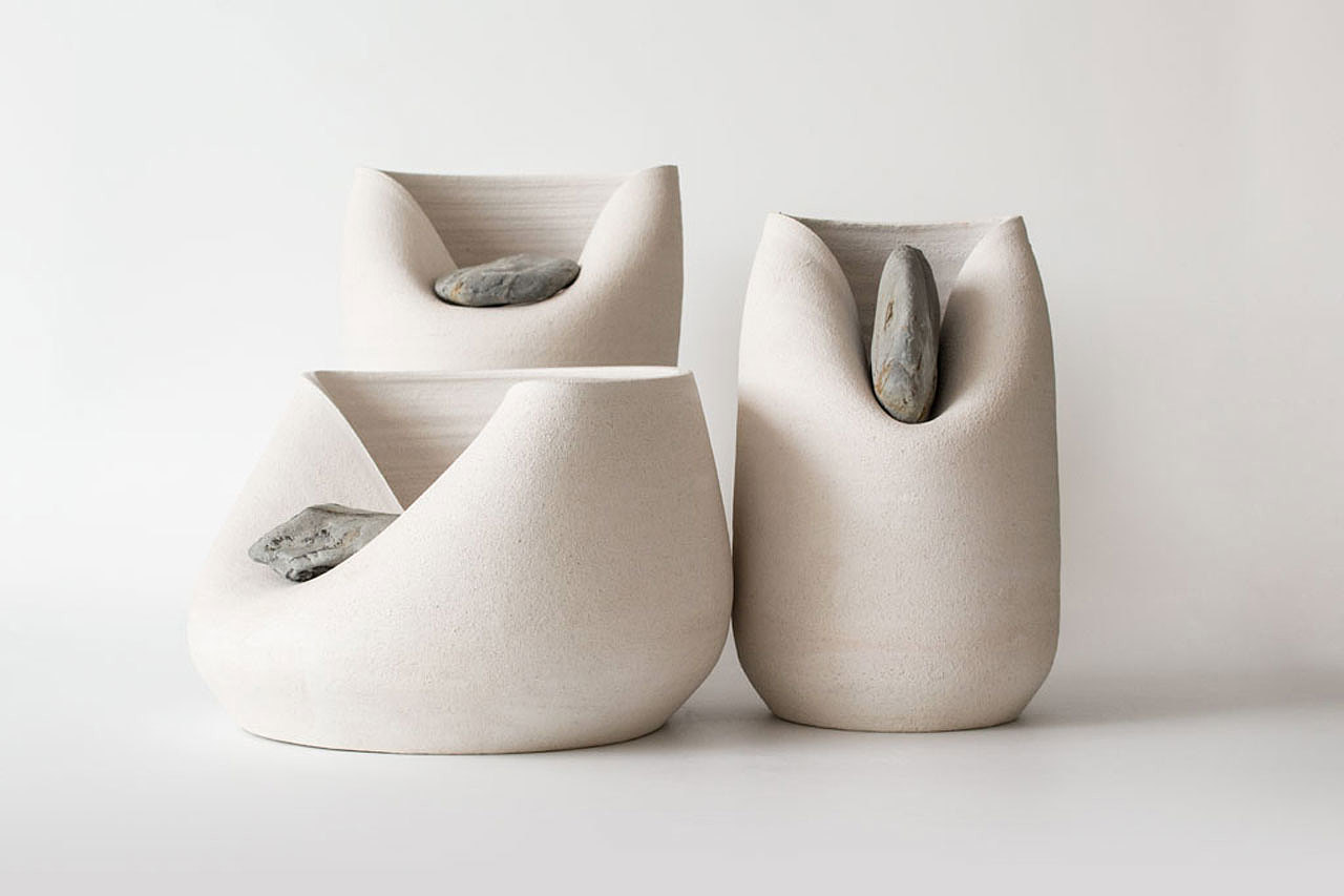 Vase Stone，vase，Clay mould，