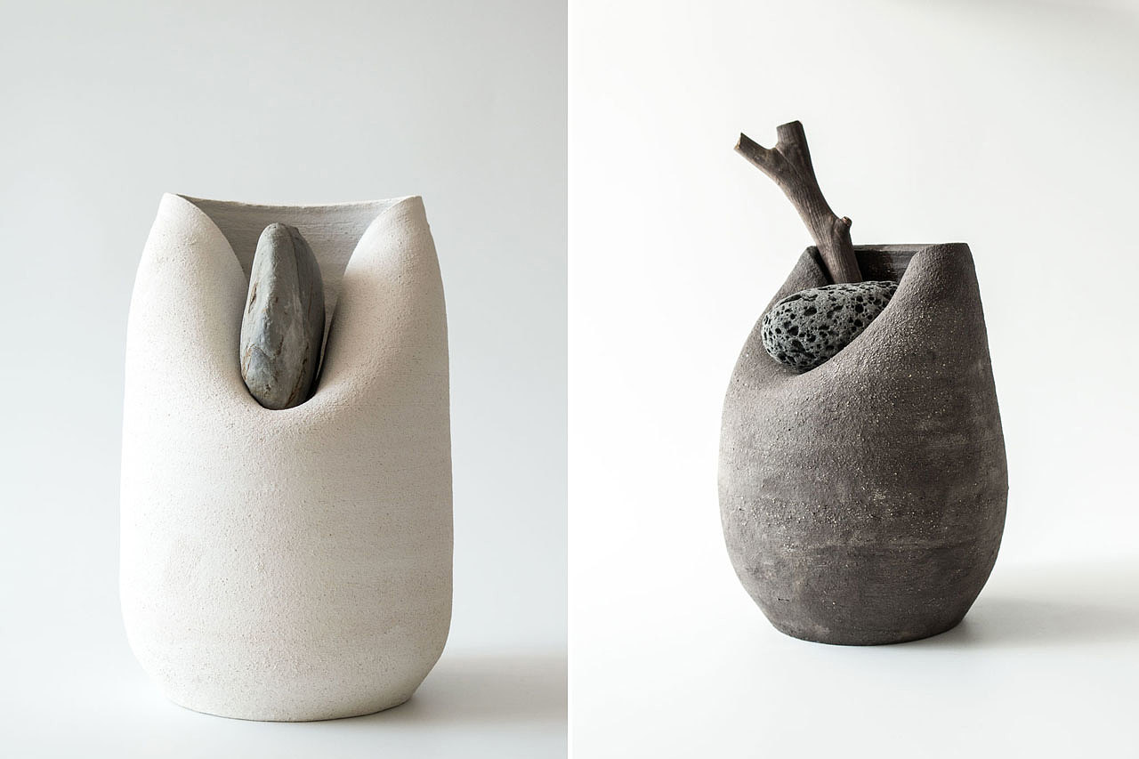 Vase Stone，vase，Clay mould，