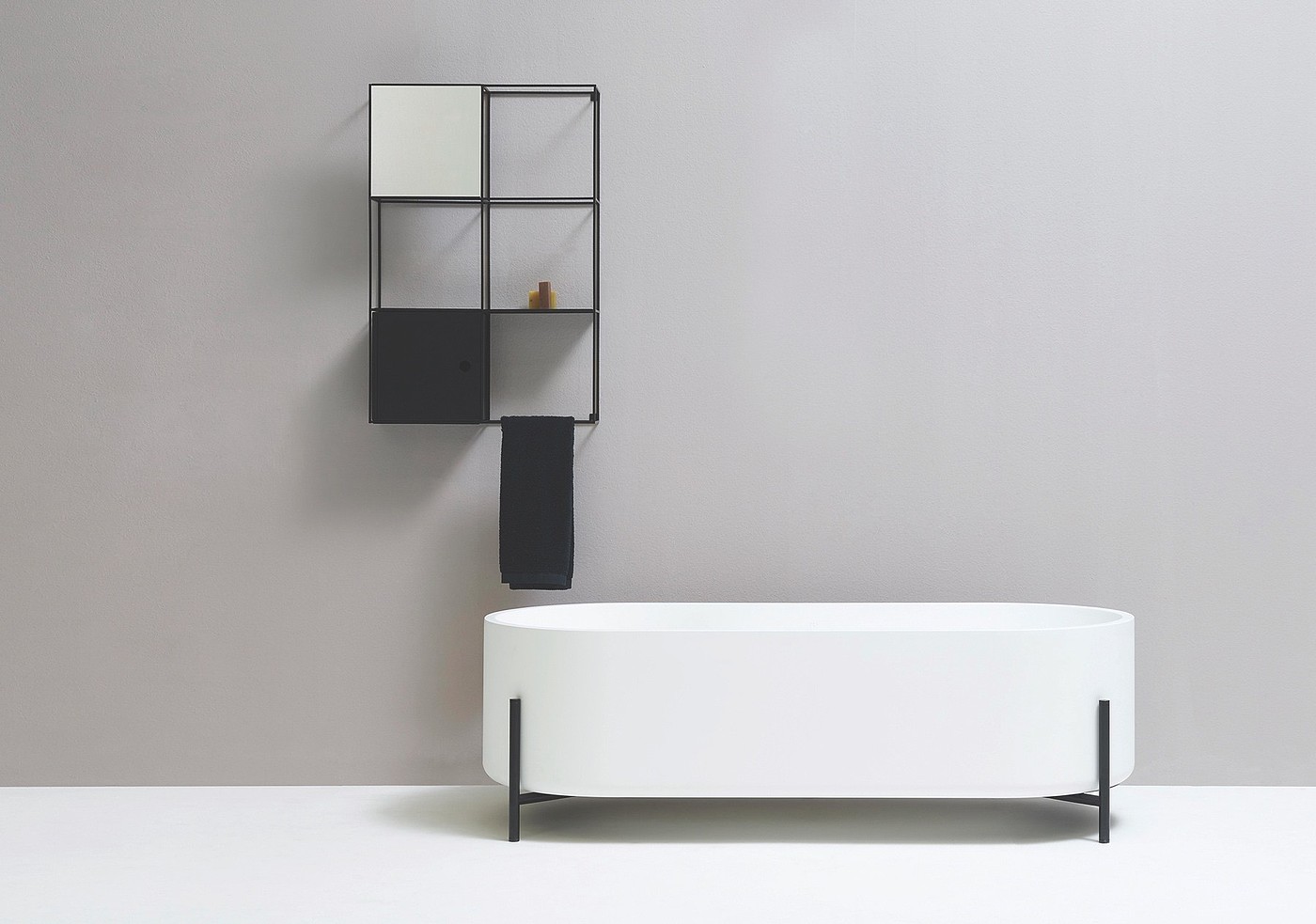 Minimalism，Wash basin，bathtub，