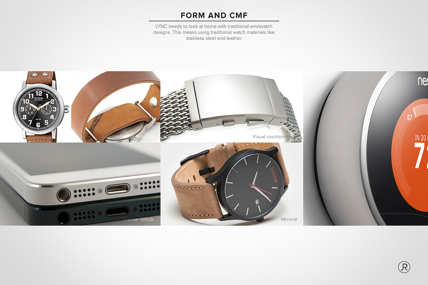 product design，Intelligent Watch，lync，