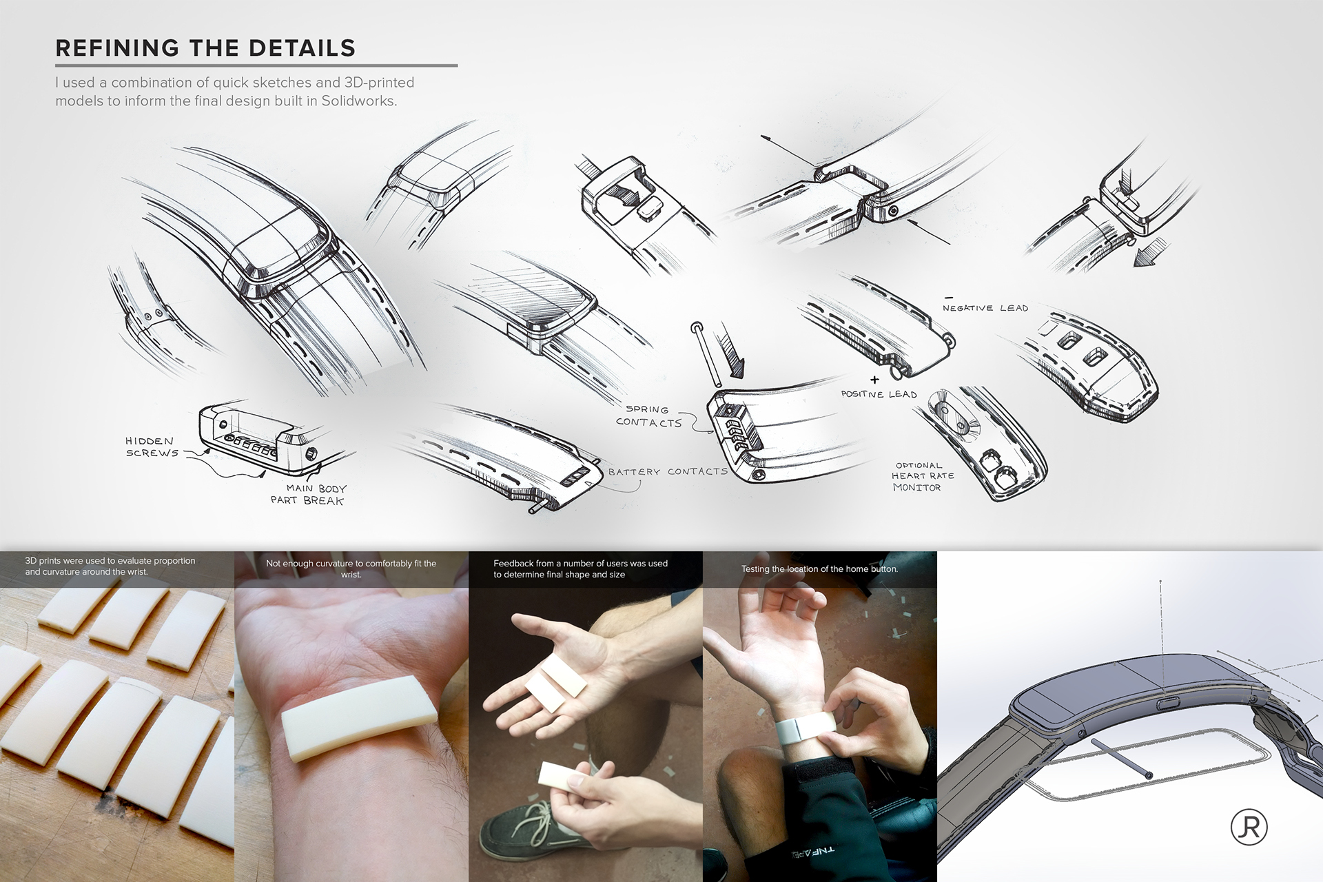 product design，Intelligent Watch，lync，