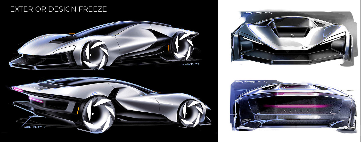 Automobile design，COSMO REVIVAL，