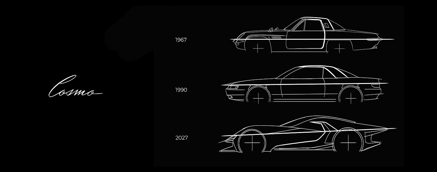 Automobile design，COSMO REVIVAL，