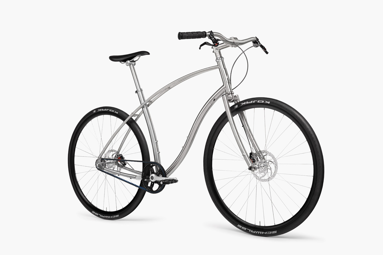 Building No.1，Bicycle，Design of titanium cantilever frame，