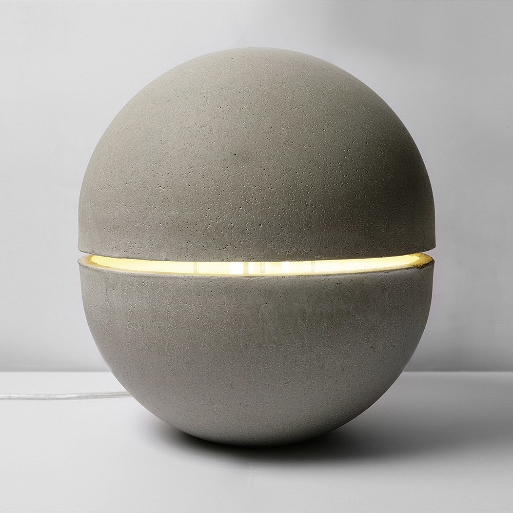 Gayalux Lamp，灯，混凝土，球体，