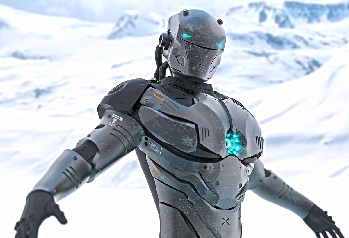 Character design，Mechanics，automation，visual impact ，Industrial modeling，