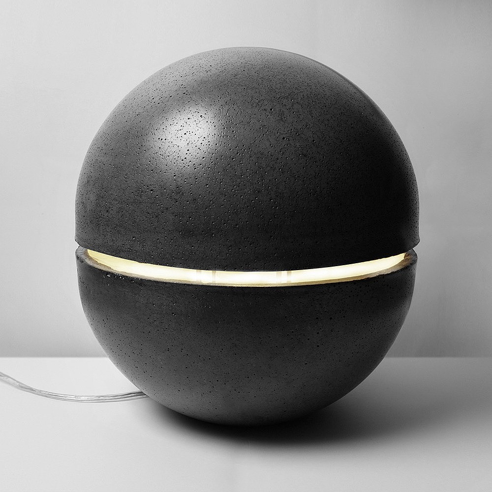 Gayalux Lamp，lamp，concrete，sphere，