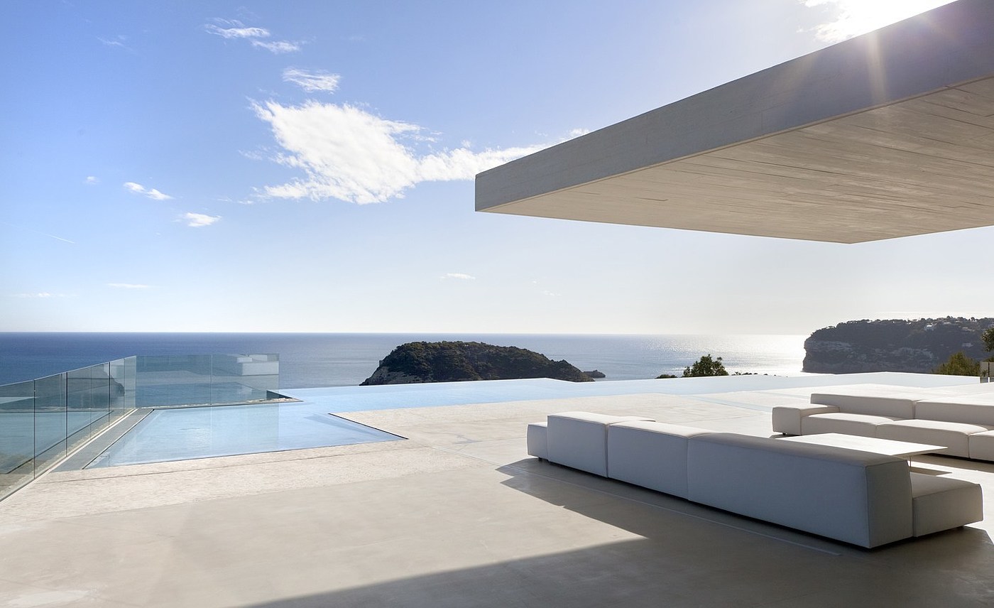 Architectural design，white，Minimalist，