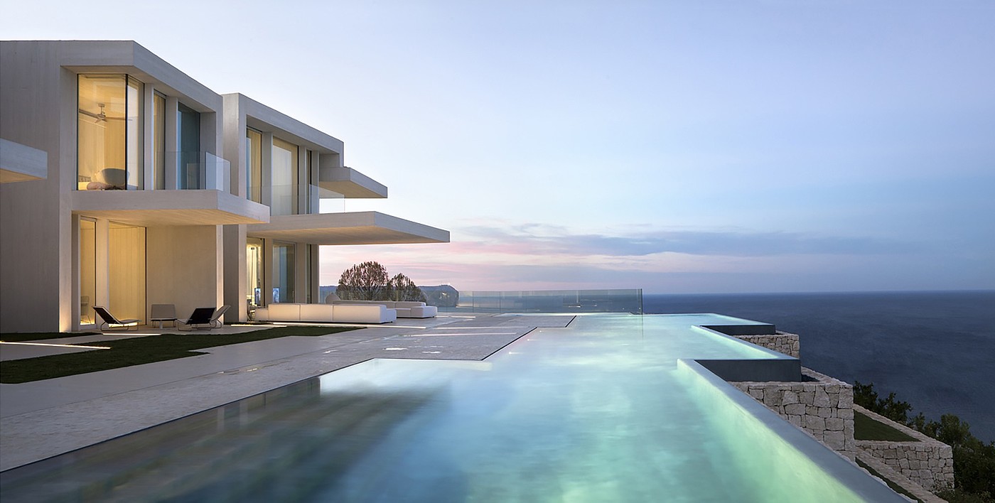 Architectural design，white，Minimalist，