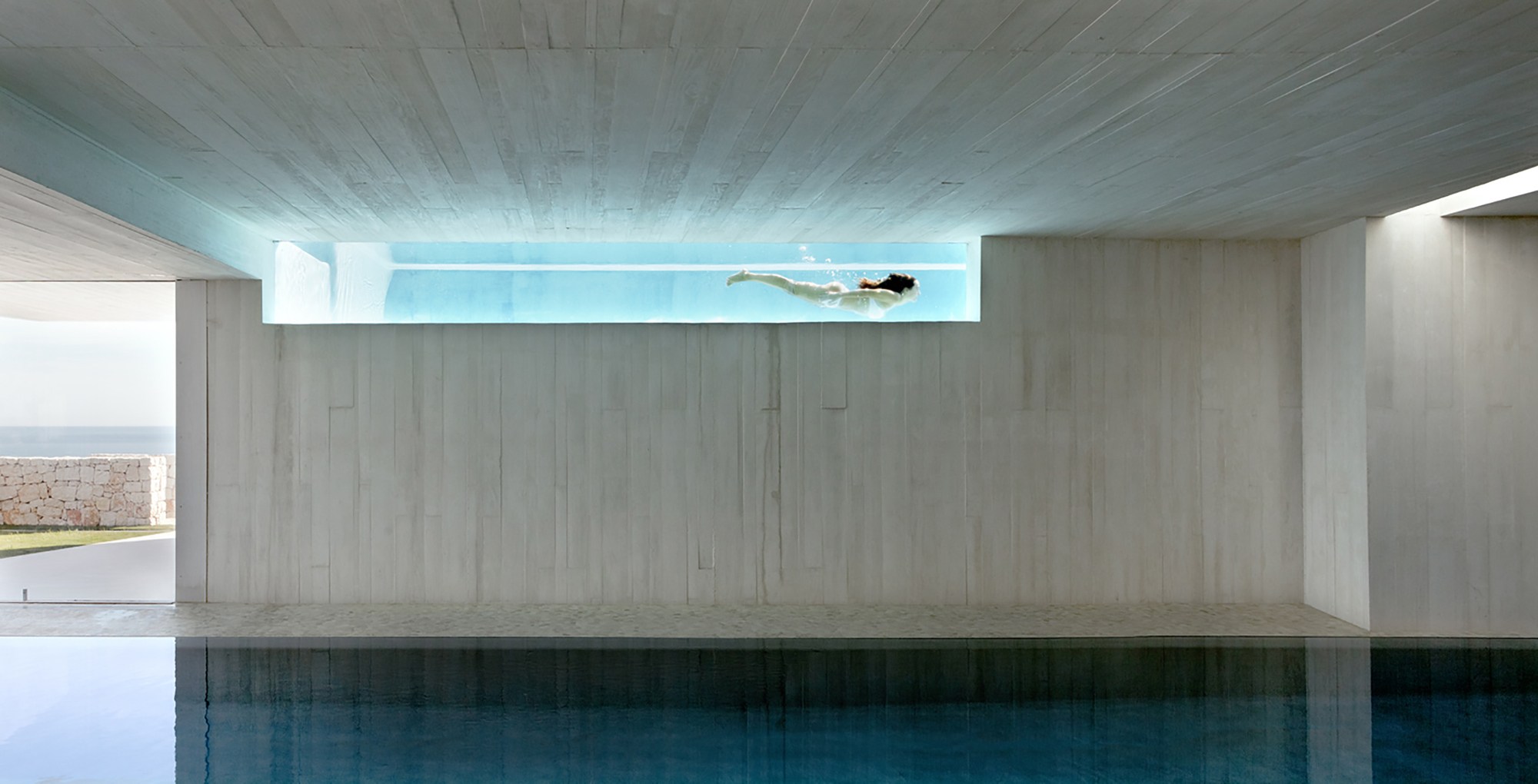 Architectural design，white，Minimalist，