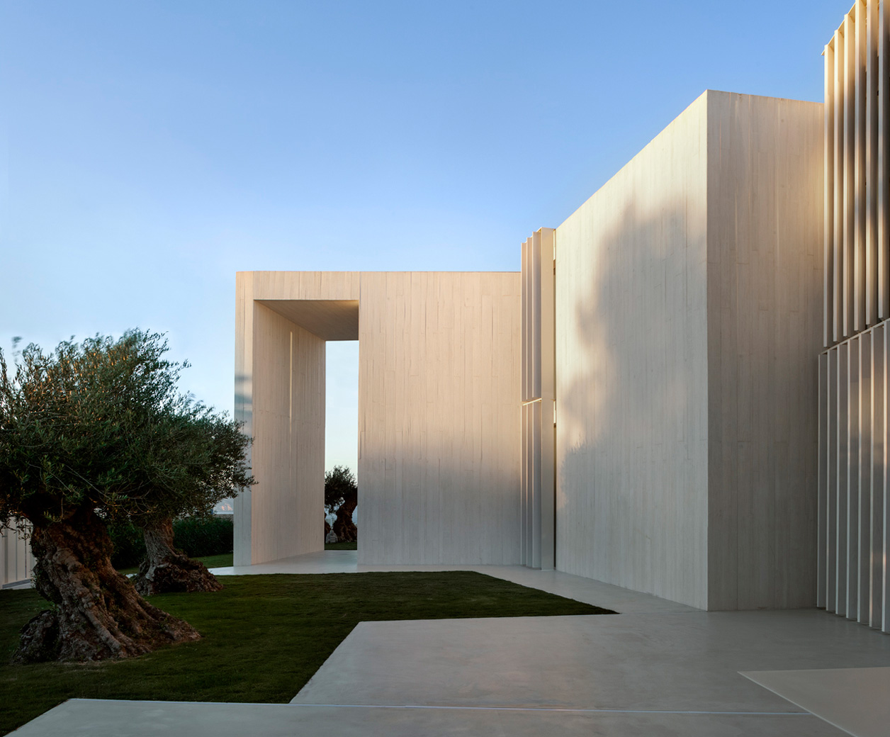Architectural design，white，Minimalist，