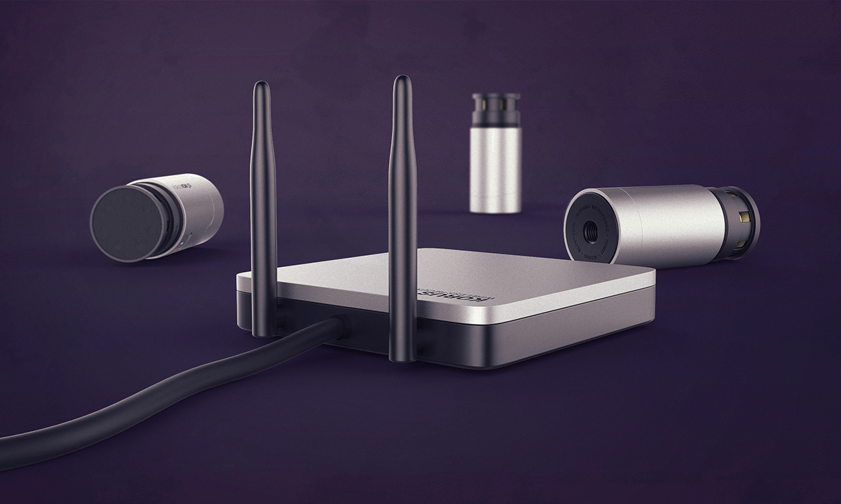 korus，wireless microphone ，Digital，product design，