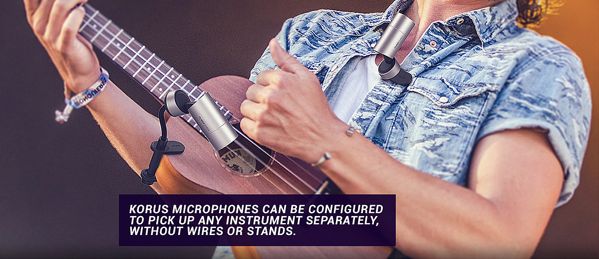 korus，wireless microphone ，Digital，product design，