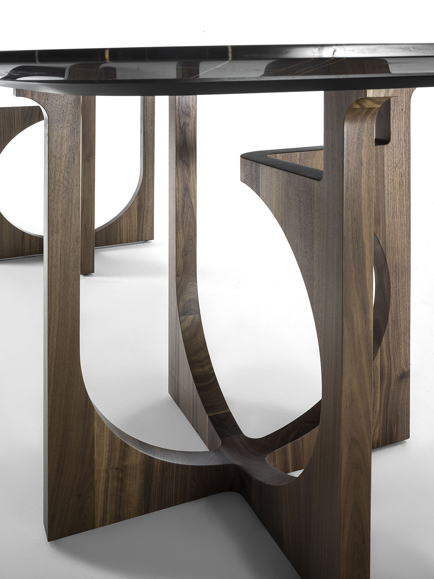 木质，玻璃，桌子，Vuoto，