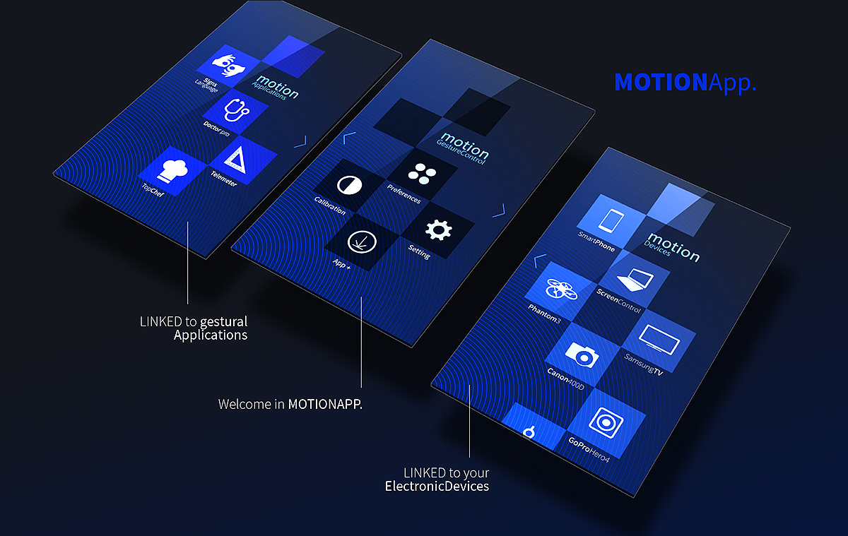 MOTION，Gesture control，Digital，product design，