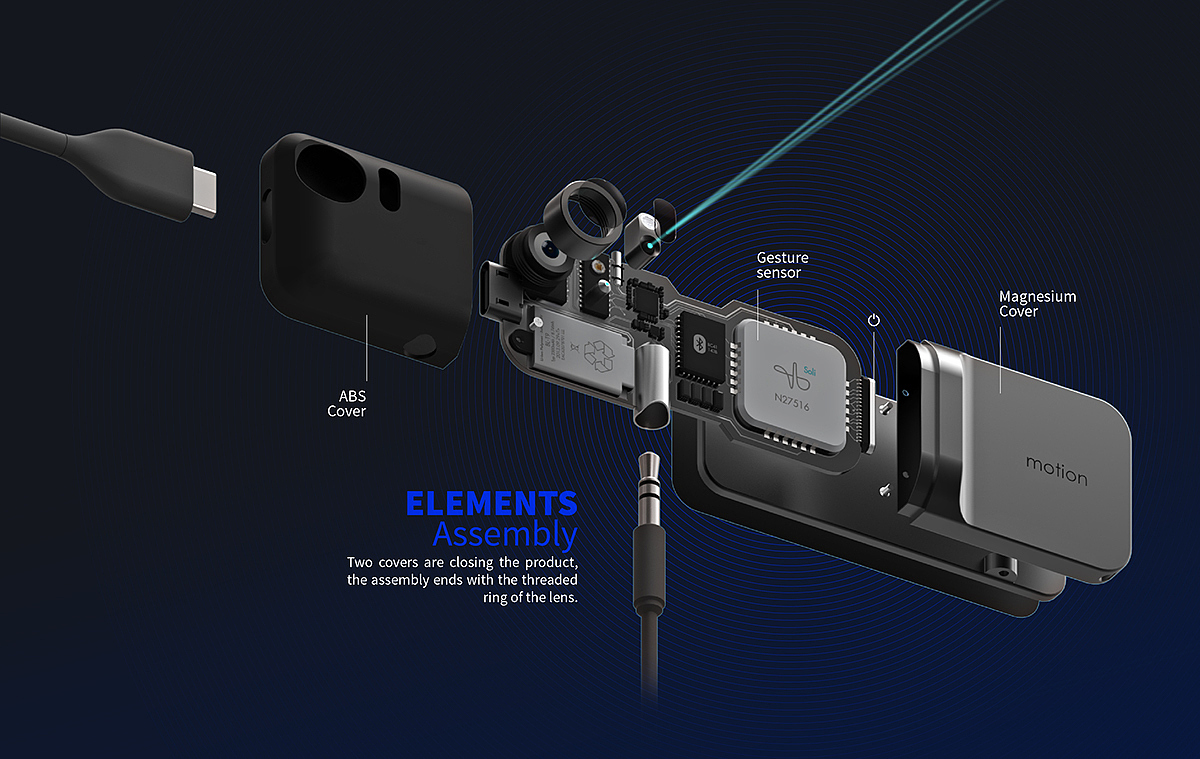 MOTION，Gesture control，Digital，product design，