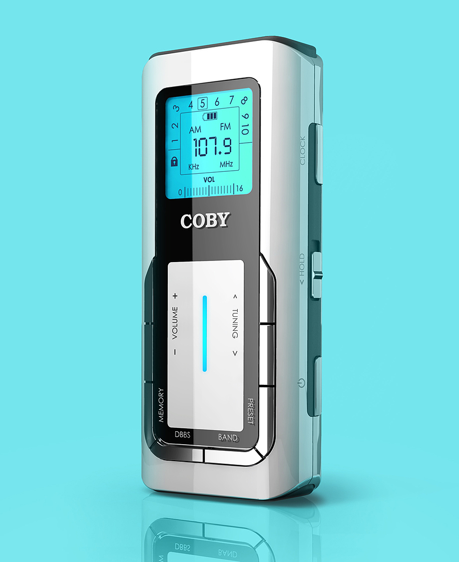 radio，COBY，AM/FM Radio，