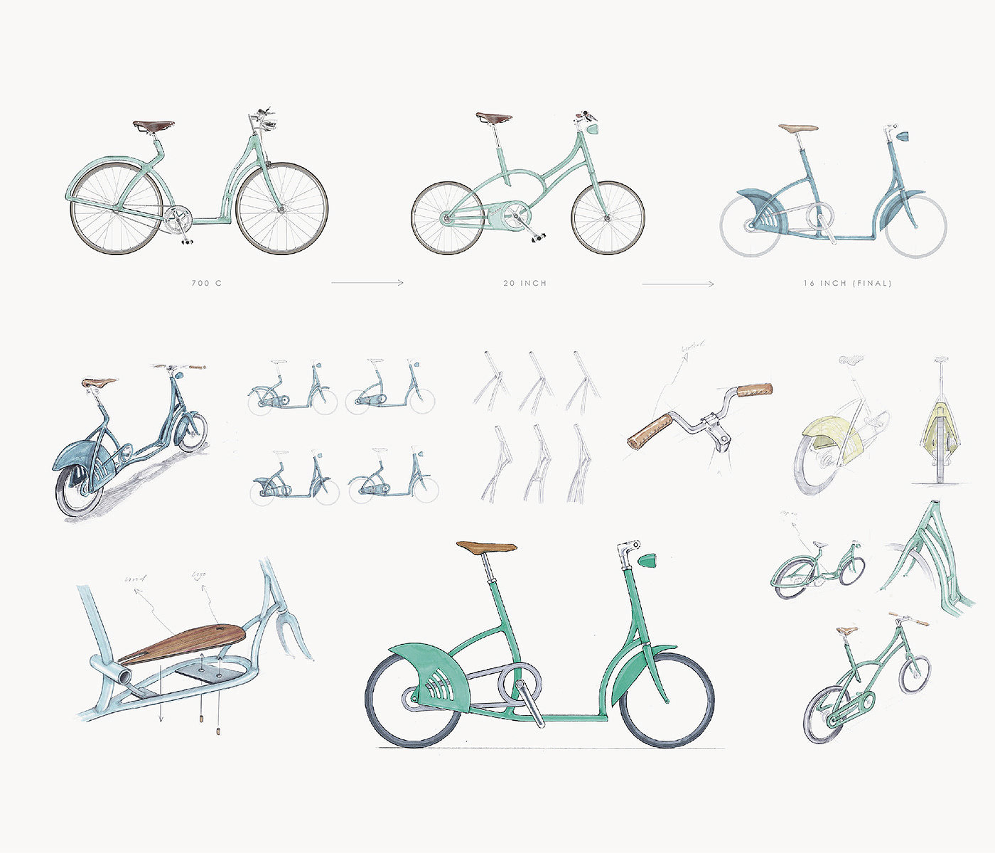 vespa，Bicycle，Automatic design，