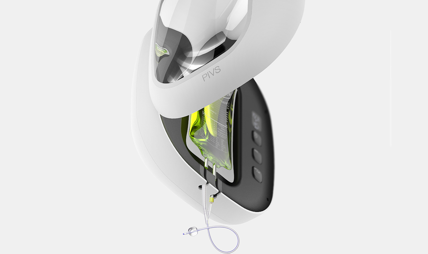 white，Portable intelligent infusion set，pivs，