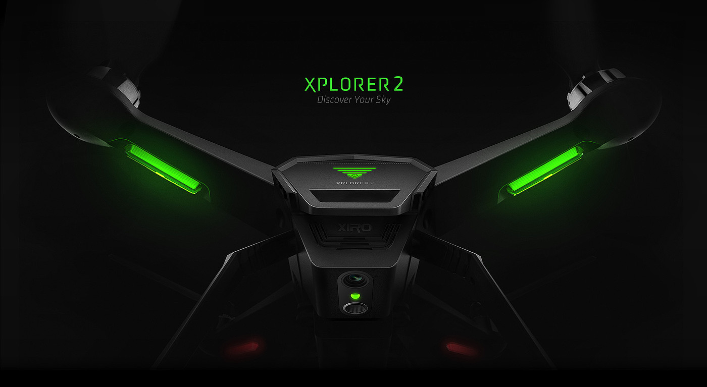 Xplorer 2，UAV，black，2016 red dot award，