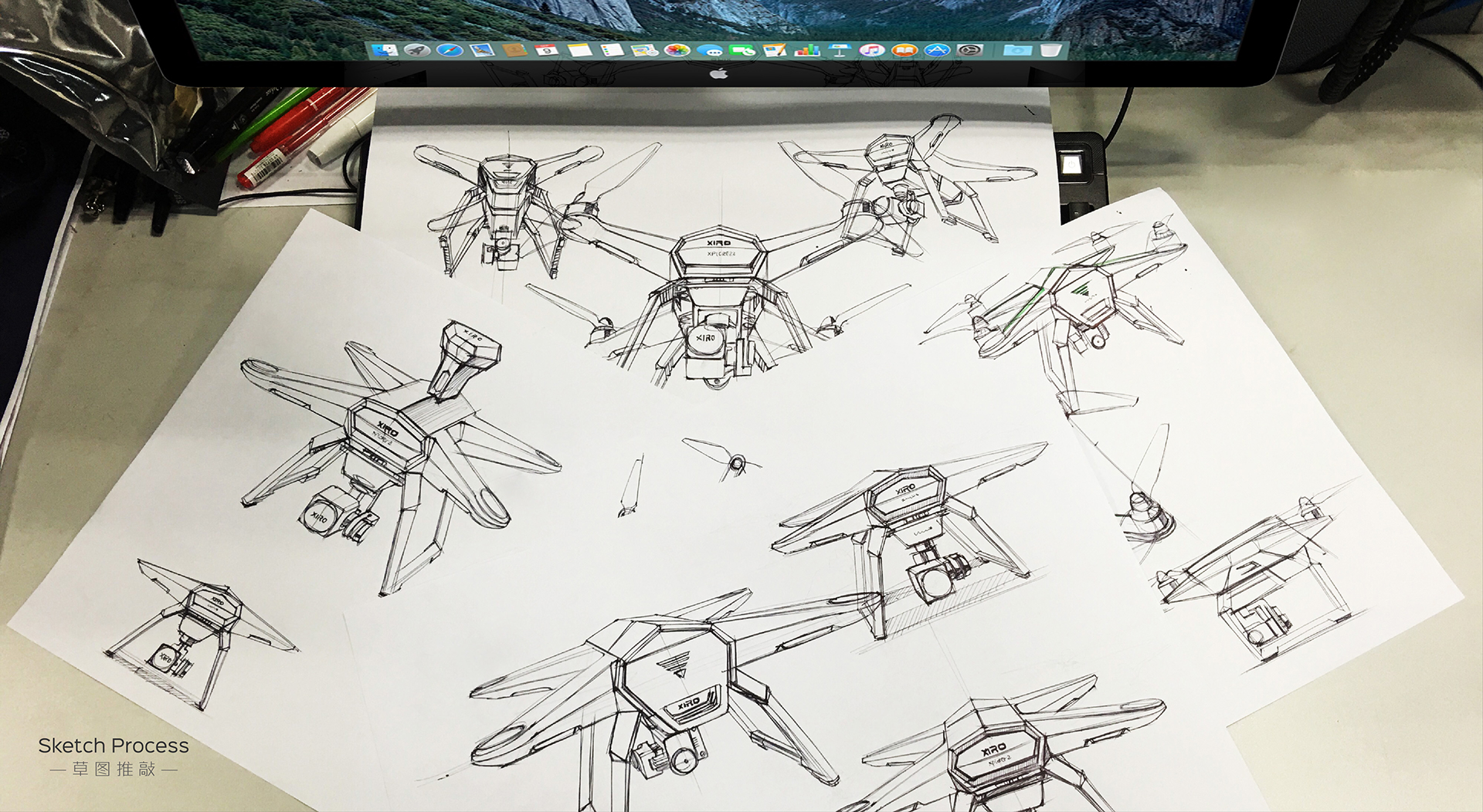 Xplorer 2，UAV，black，2016 red dot award，