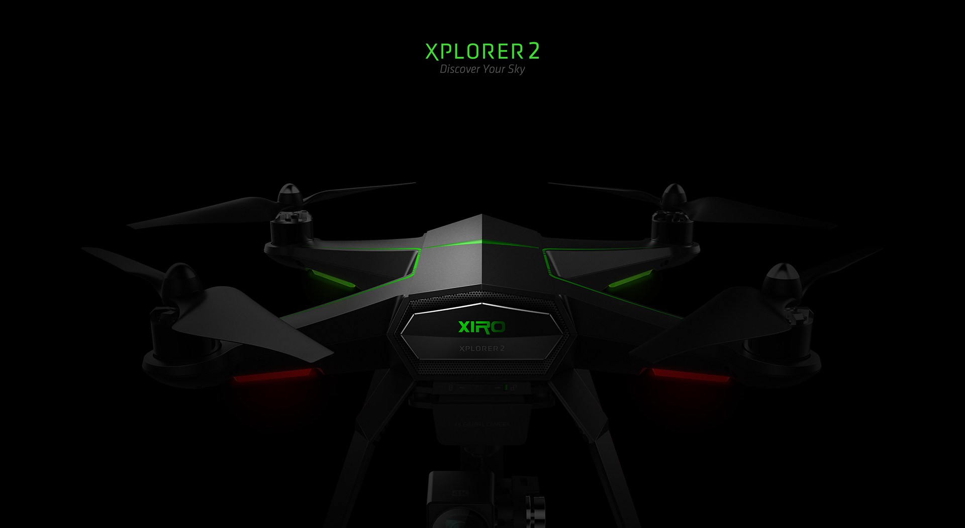 Xplorer 2，UAV，black，2016 red dot award，