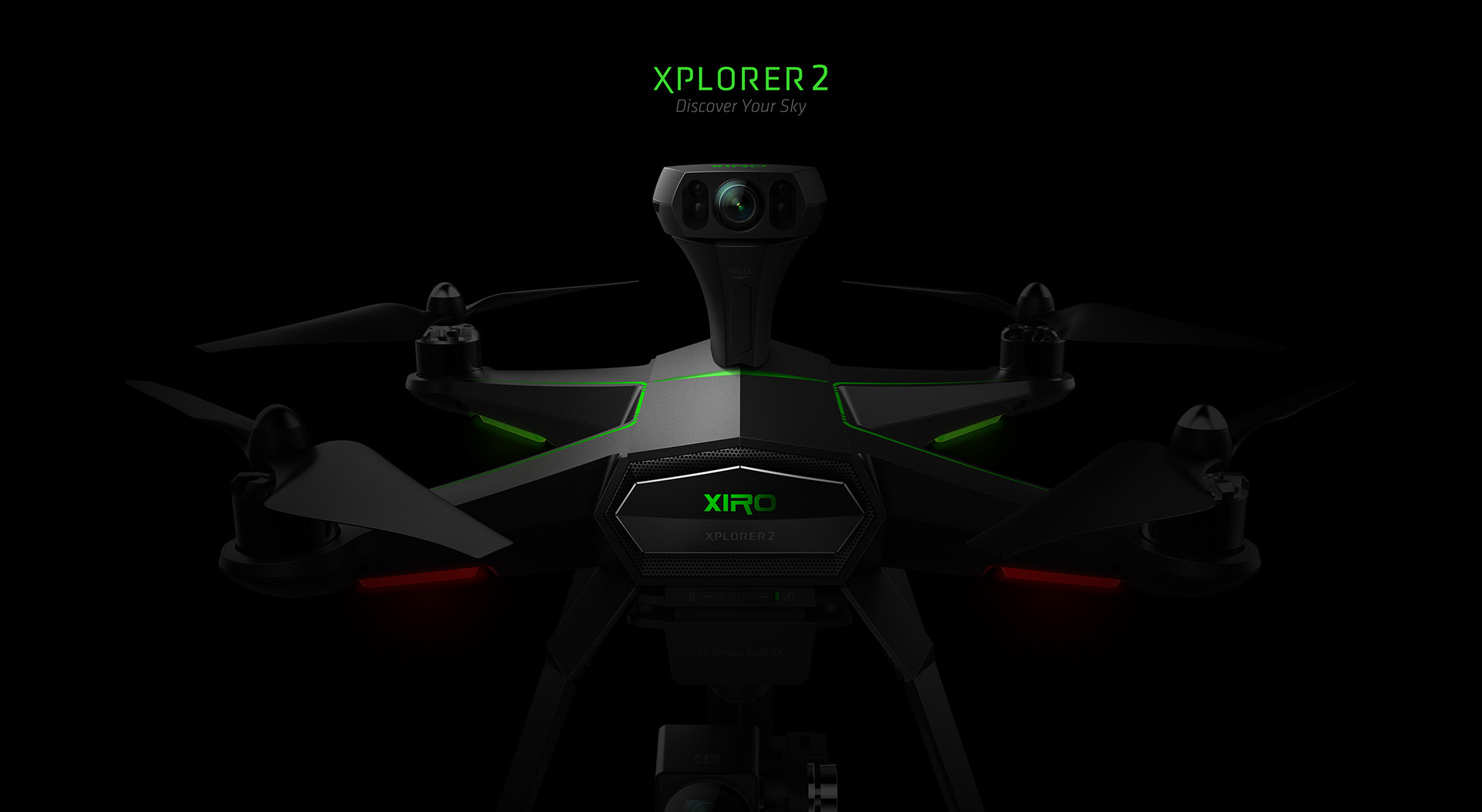 Xplorer 2，UAV，black，2016 red dot award，