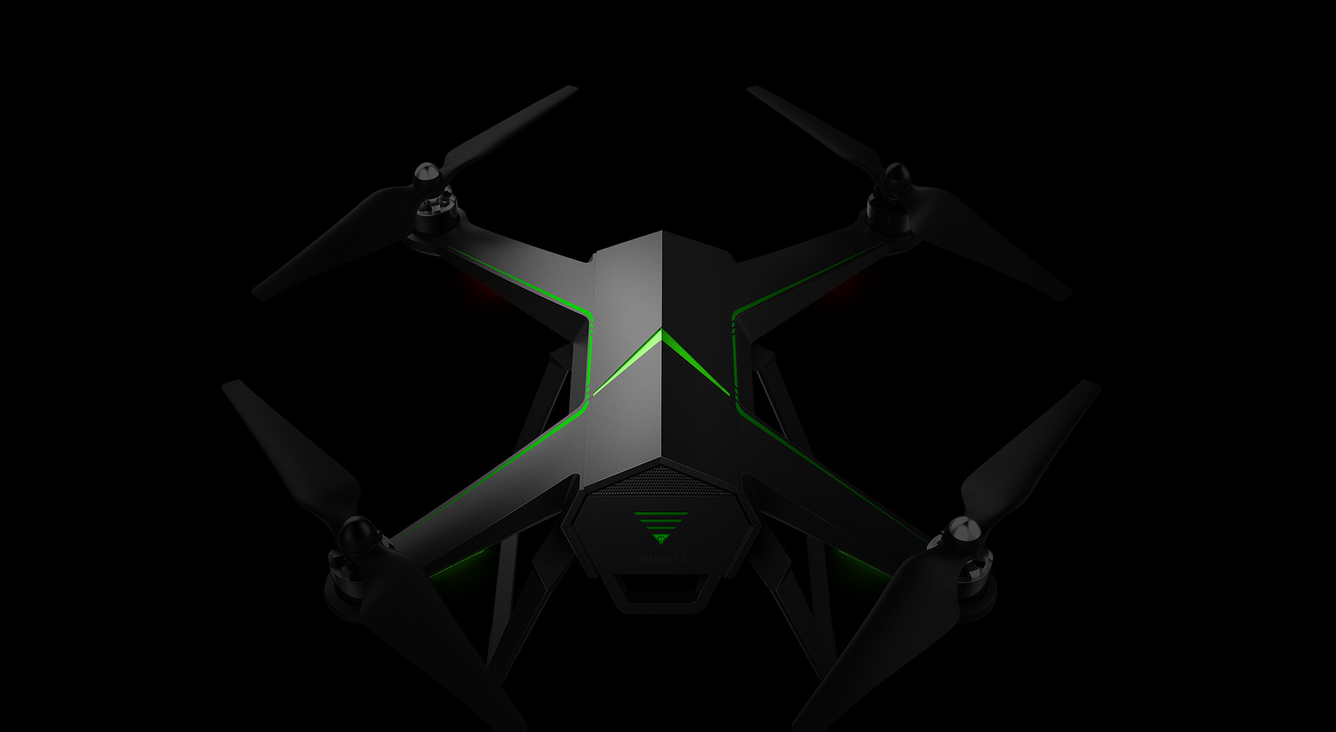 Xplorer 2，UAV，black，2016 red dot award，