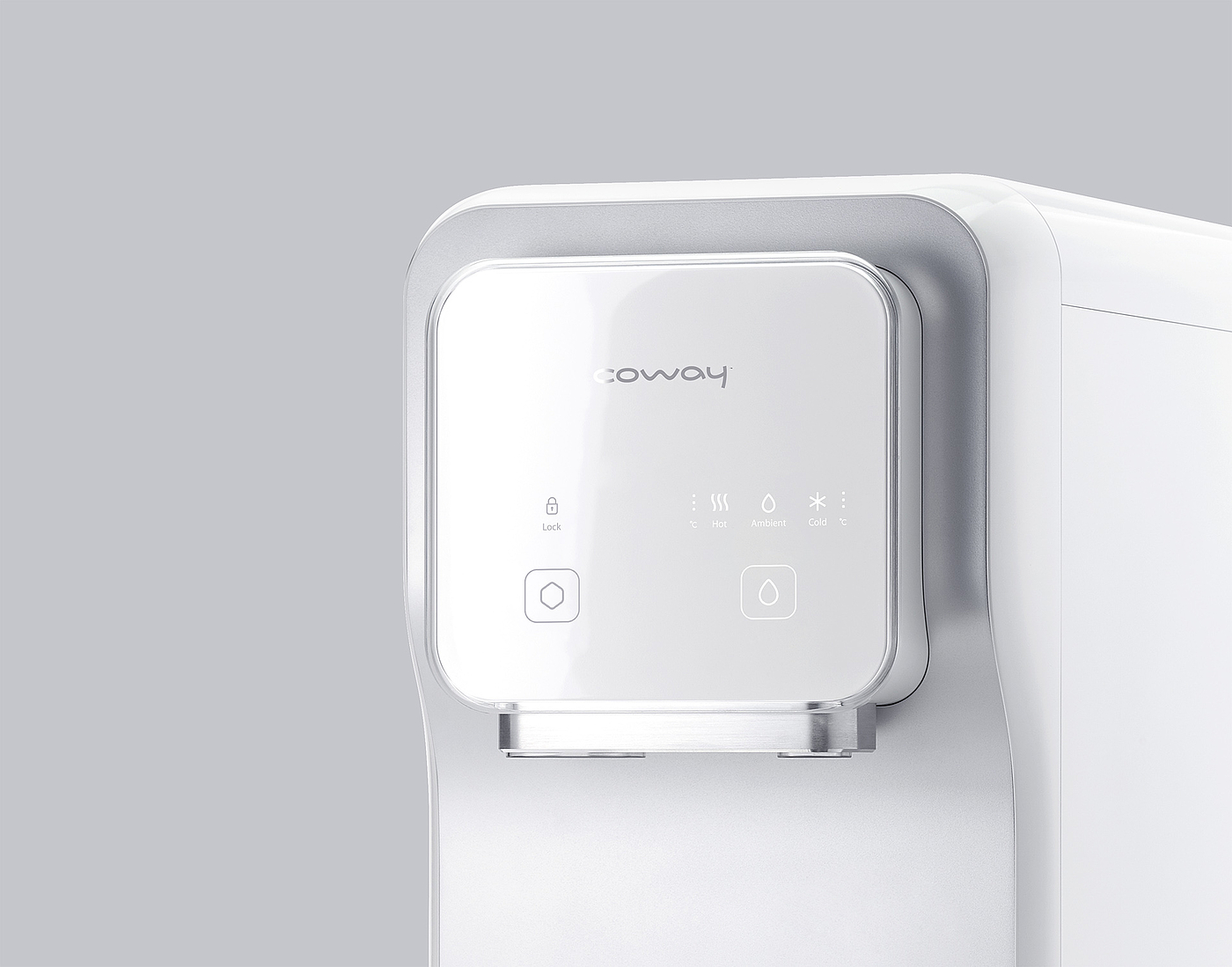 coway，Water purifier，Ice maker，white，