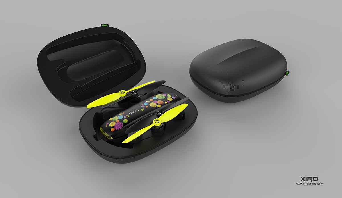 2016 red dot award，Xplorer Mini，UAV，product design，industrial design，