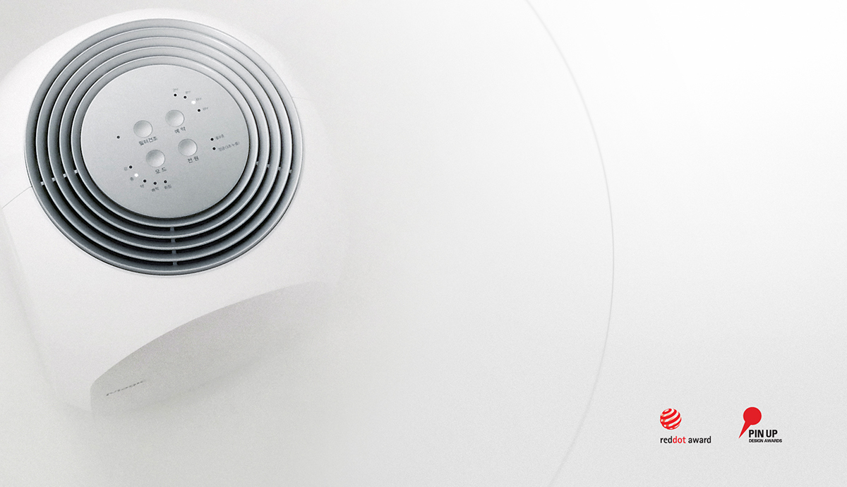 Air washer，Air cleaner，Household Electric Appliances，Red dot award，air cleaner，