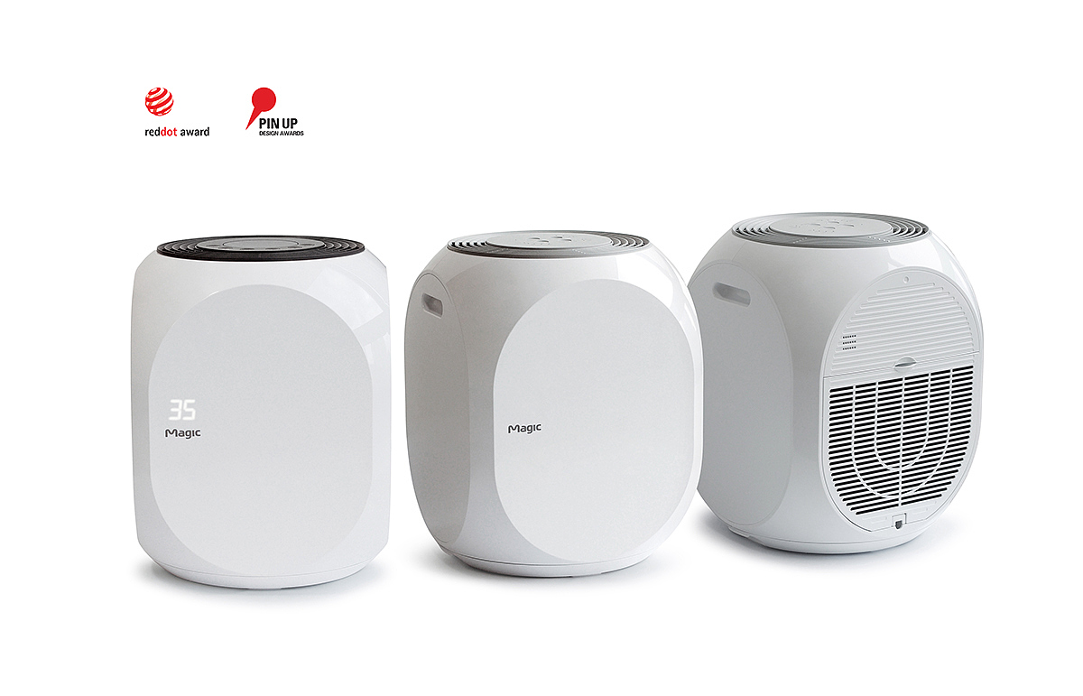 Air washer，Air cleaner，Household Electric Appliances，Red dot award，air cleaner，