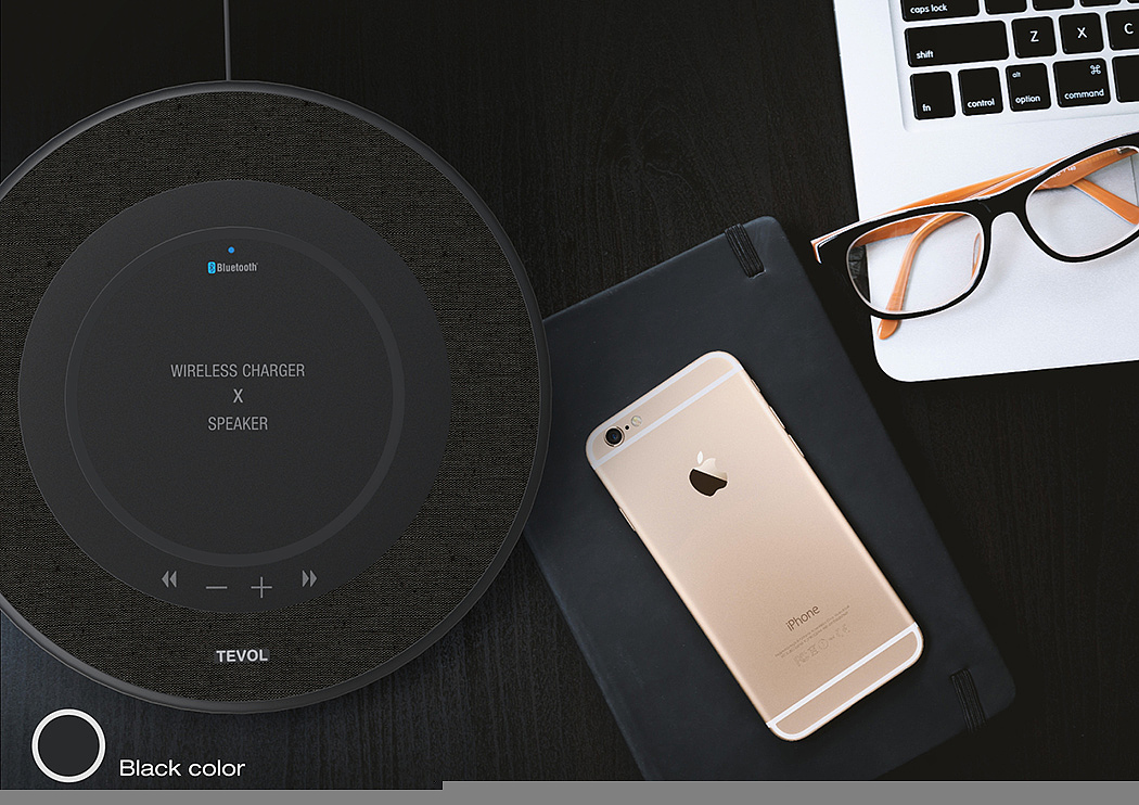 Digital，loudspeaker box，wireless charger ，Tevol，