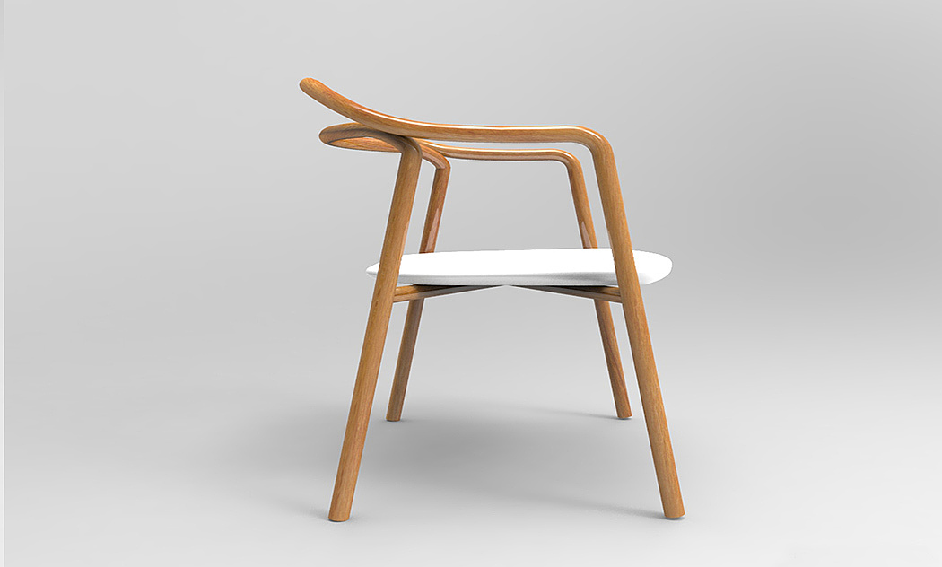 thonet椅，cesca椅，弧形结构，钢，橡木，铜，