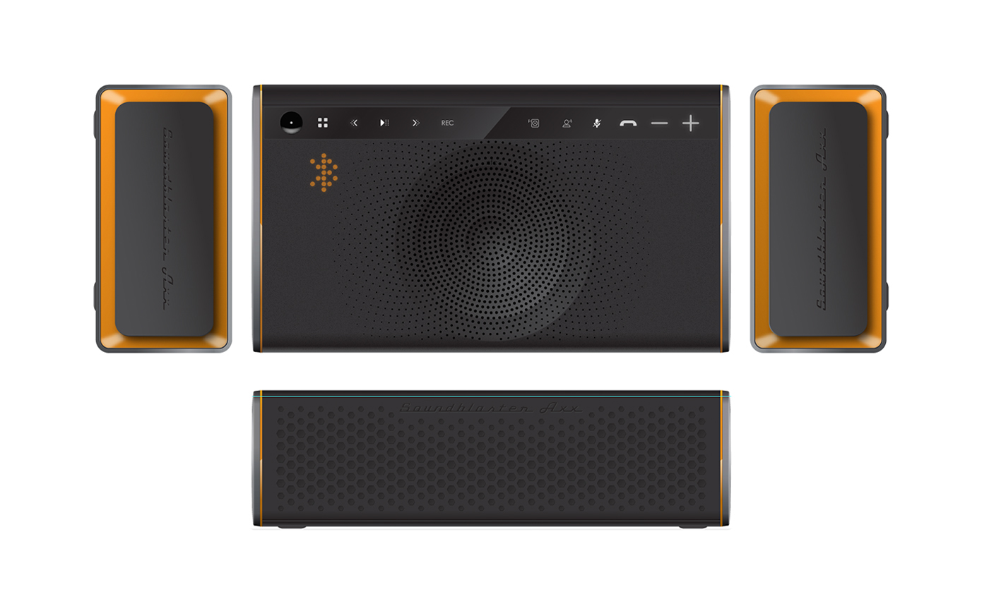 speaker，red dot，2014，loudspeaker box，