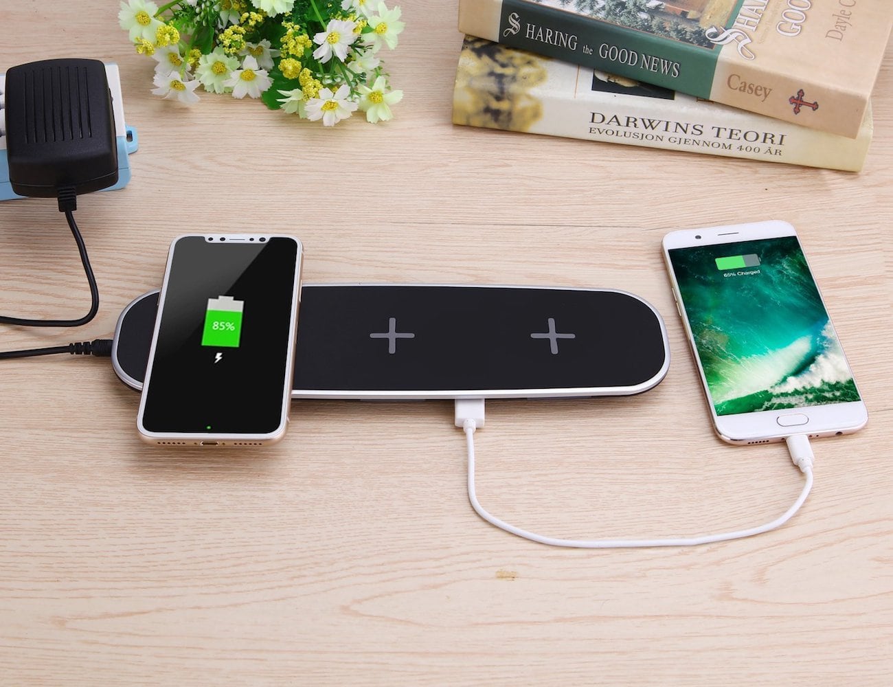 Wireless charging board，3 coil，mobfun，