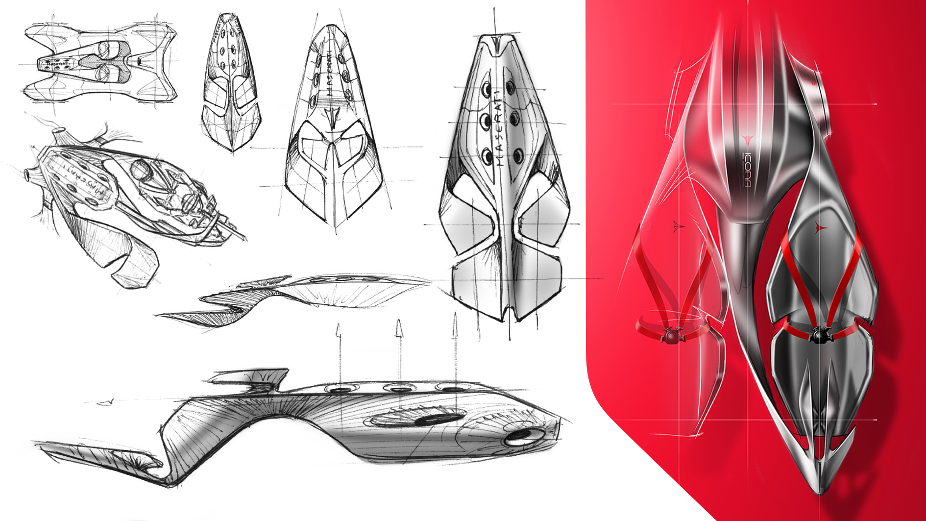 Automobile design，Two dimensional effect，conceptual design，