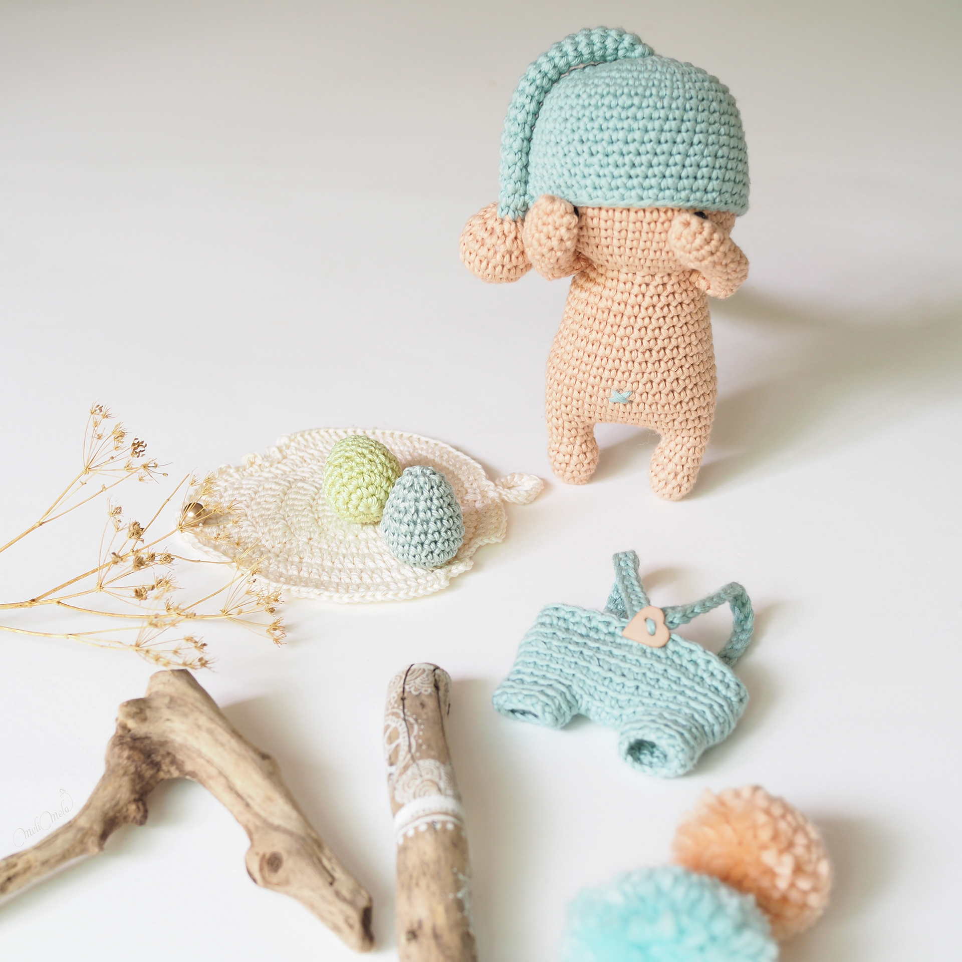 lovely，fresh，Toy design，doll，Knitwear，