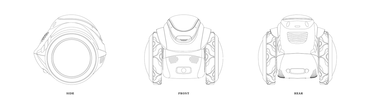sketch，robot，intelligence，network，KT / Robo-N，