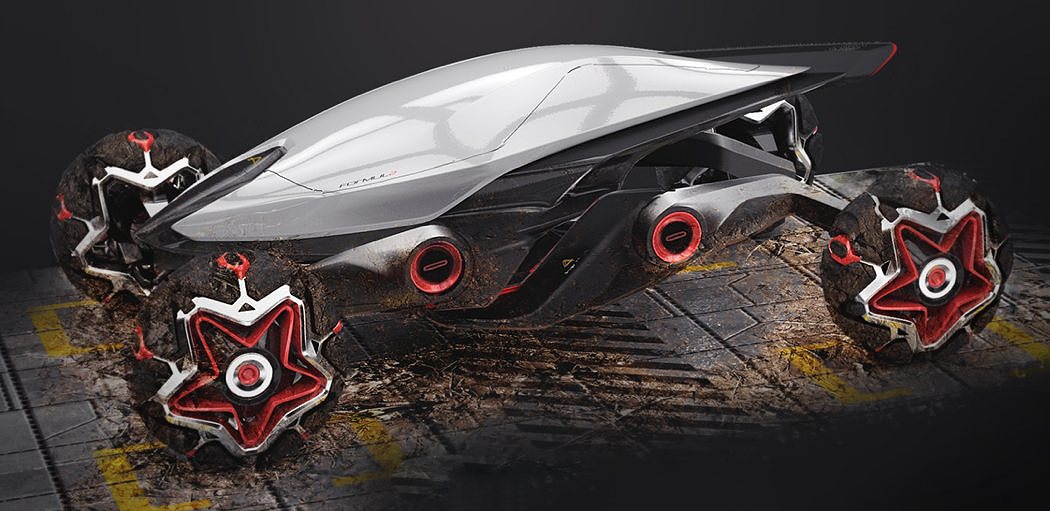 industrial design，concept，racing，