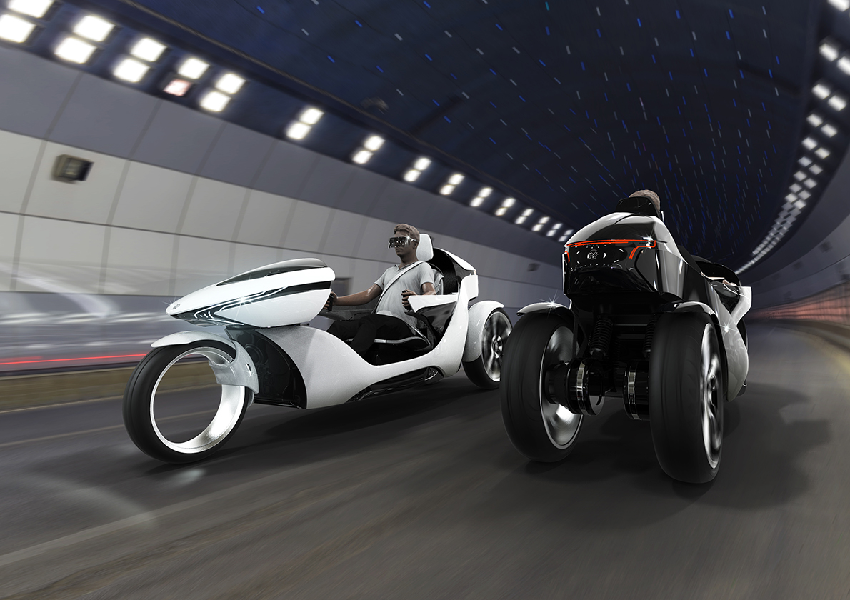 motorcycle，vehicle，Concept Car，