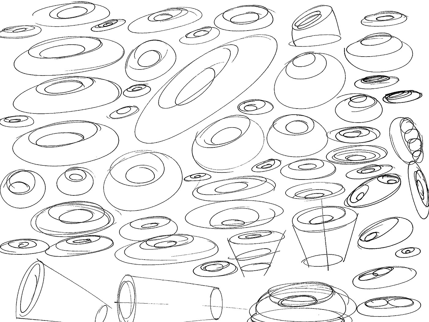 product design，Automatic design，sketch，draft，