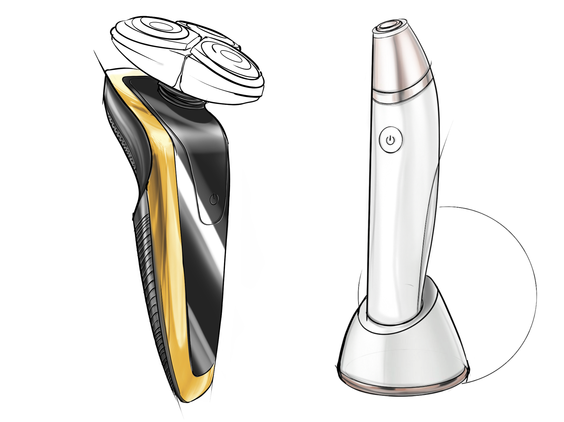 product design，Automatic design，sketch，draft，