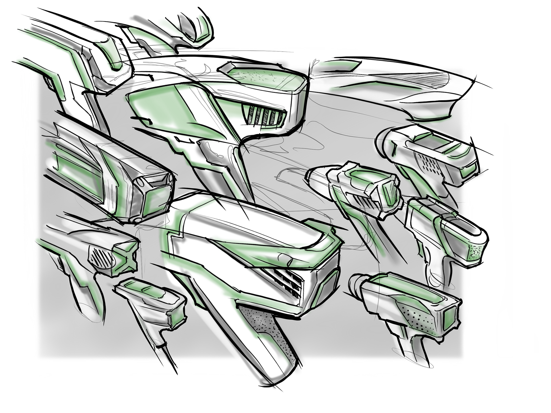 product design，Automatic design，sketch，draft，